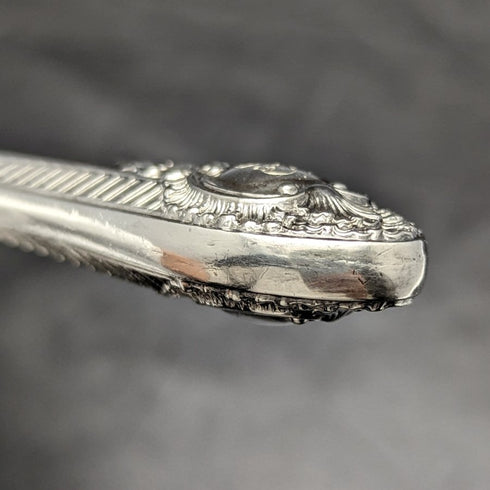 1860 年英國古董銀盤魚刀 6 件裝托盤